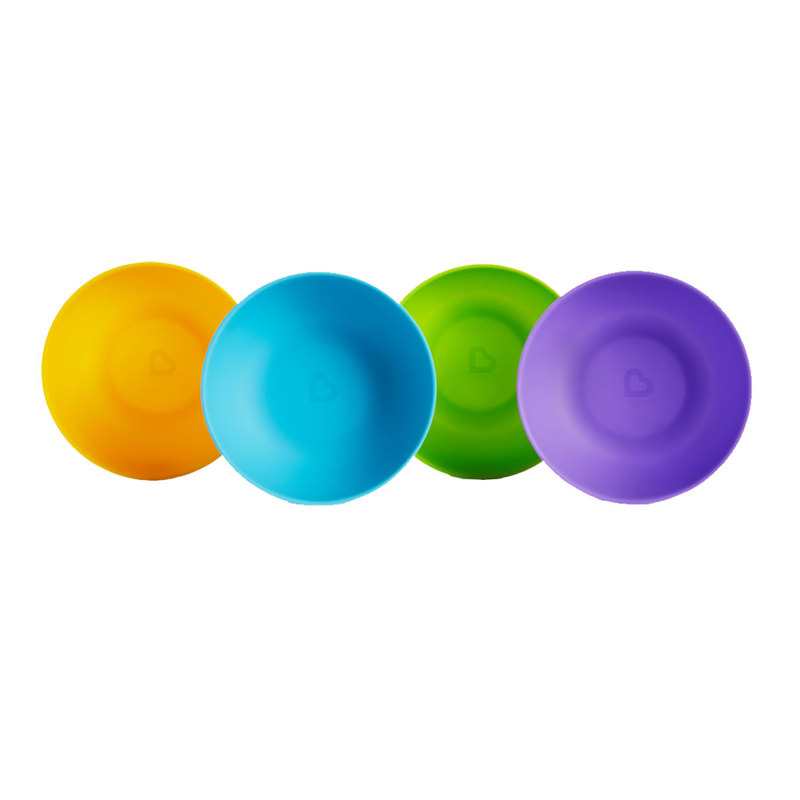 Lot de 4 bols multicolores Munchkin