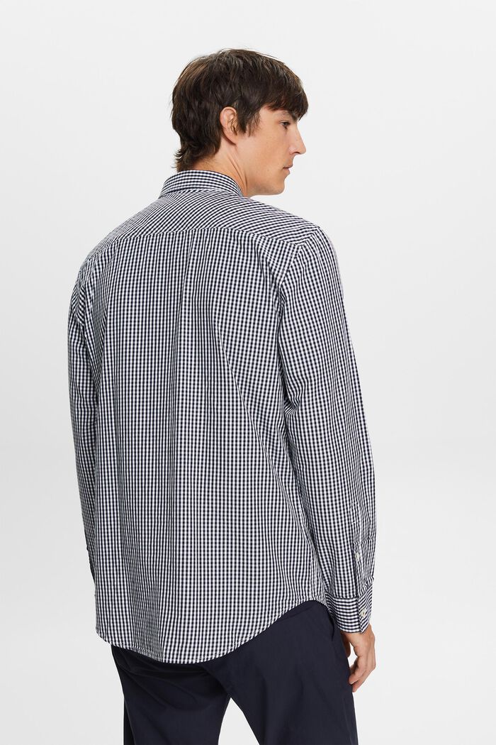 Button-Down-Hemd mit Vichy-Muster, 100% Baumwolle