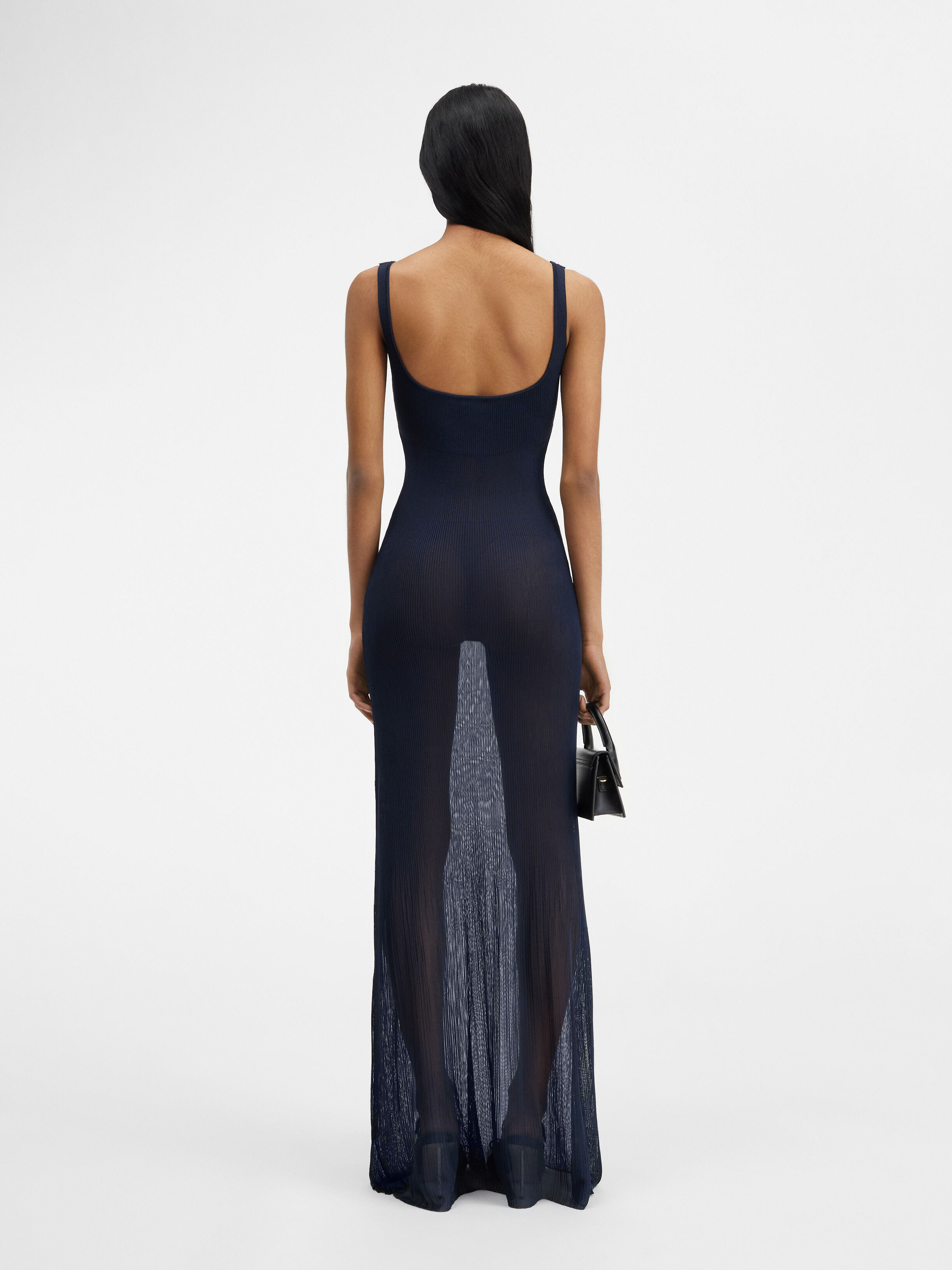 La robe maille Oranger
