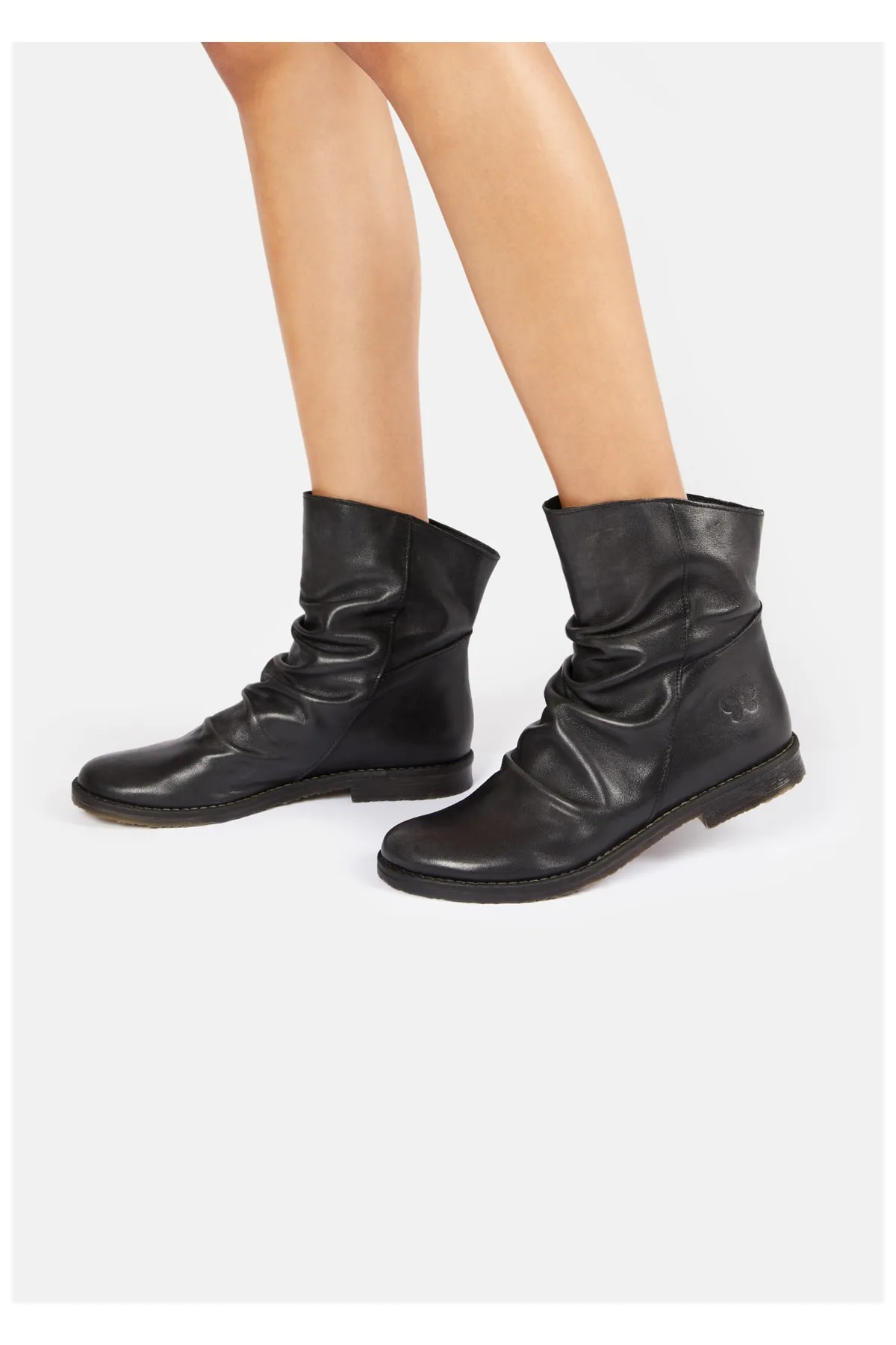 Felmini  Stiefelette - Schwarz - Blockabsatz
