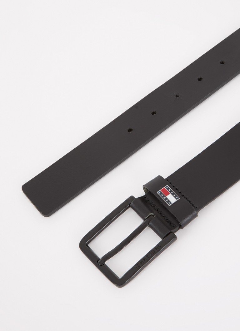 Tommy Hilfiger Leather belt with logo
