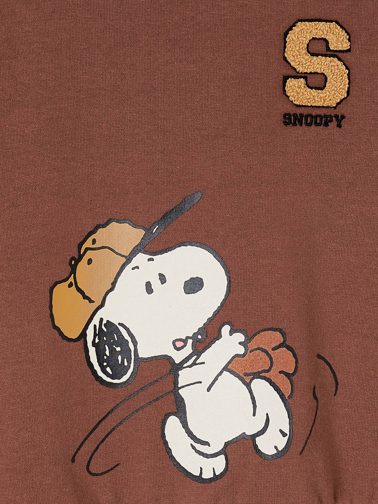 Sweat garçon Snoopy Peanuts® moka