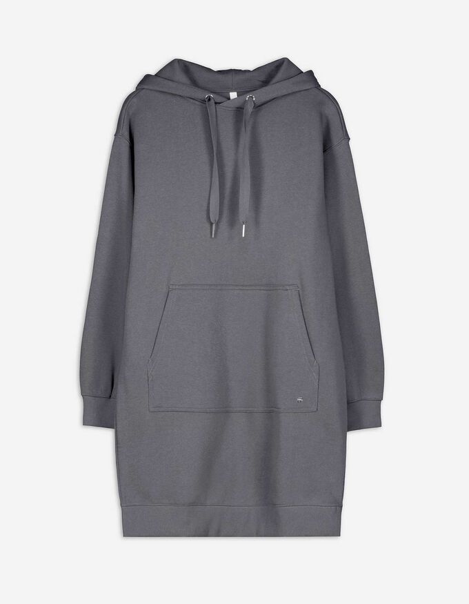 Kleid - Kapuze mit Tunnelzug