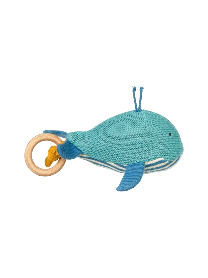 Sigikid Strick-Greifling Knitted Love in blau günstig kaufen onesize