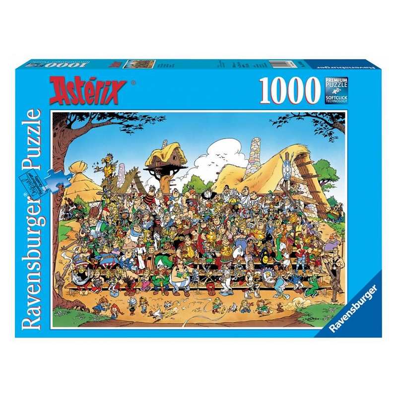 Puzzle photo de famille Astérix 1000 pièces