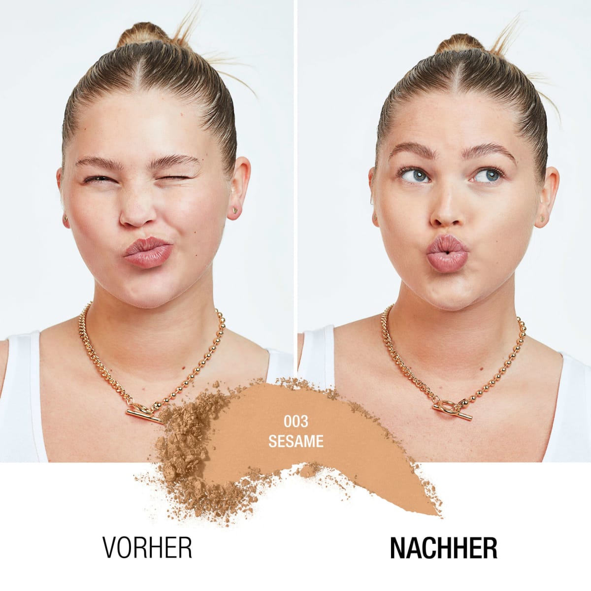 Puder-Foundation Lasting Perfection 003 Sesame, 10 g