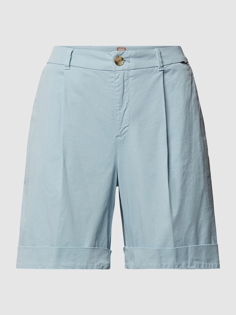 Bermudas mit Stretch-Anteil Modell 'Taggie' in hellblau