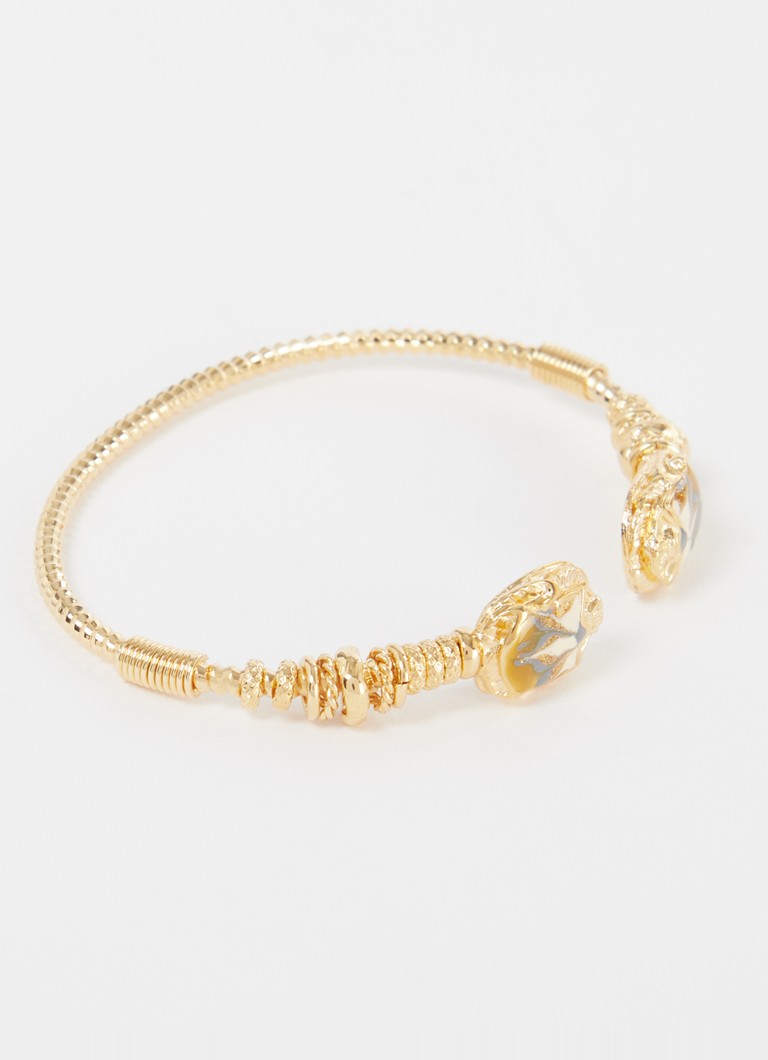 Gas Bijoux Duality bangle gold-plated