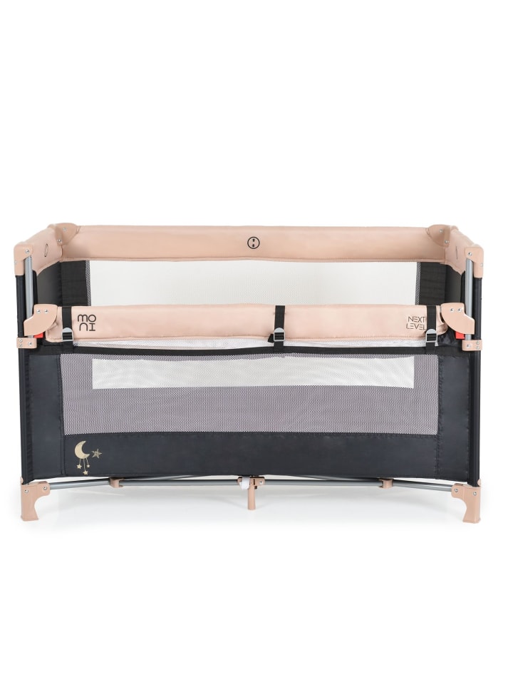 Moni Reisebett Next Level 2 Ebenen in natur günstig kaufen 60x120 cm