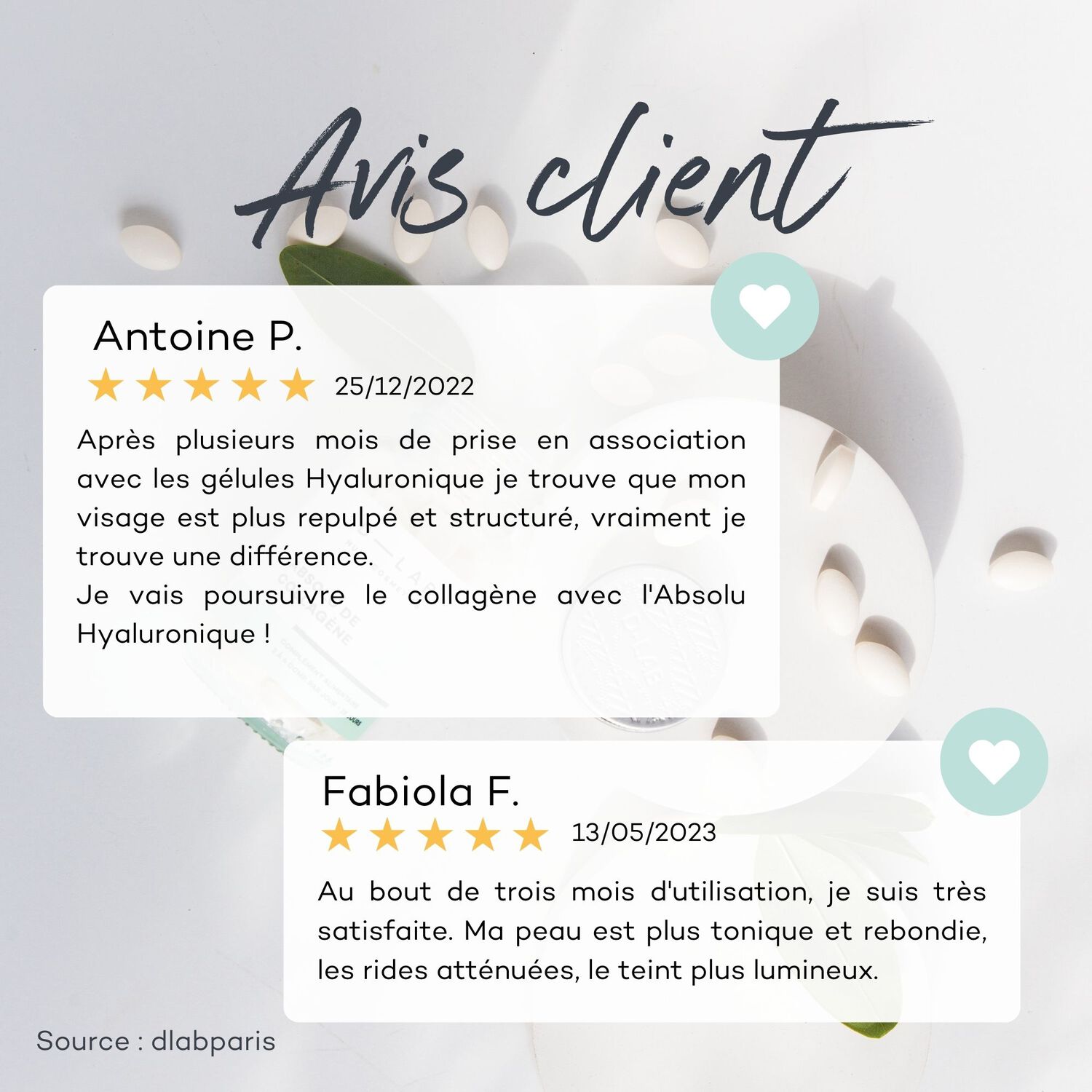 d-lab nutricosmetics Absolu de Collagène Rides & fermeté