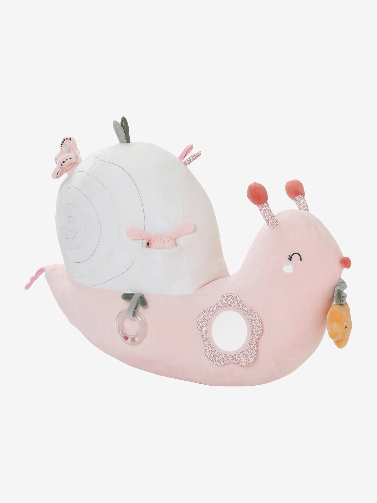 Grande peluche d'activités escargot PAYS ROSE multicolore