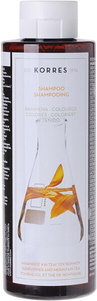KORRES Sunflower & Mountain Tea für coloriertes Haar Shampoo