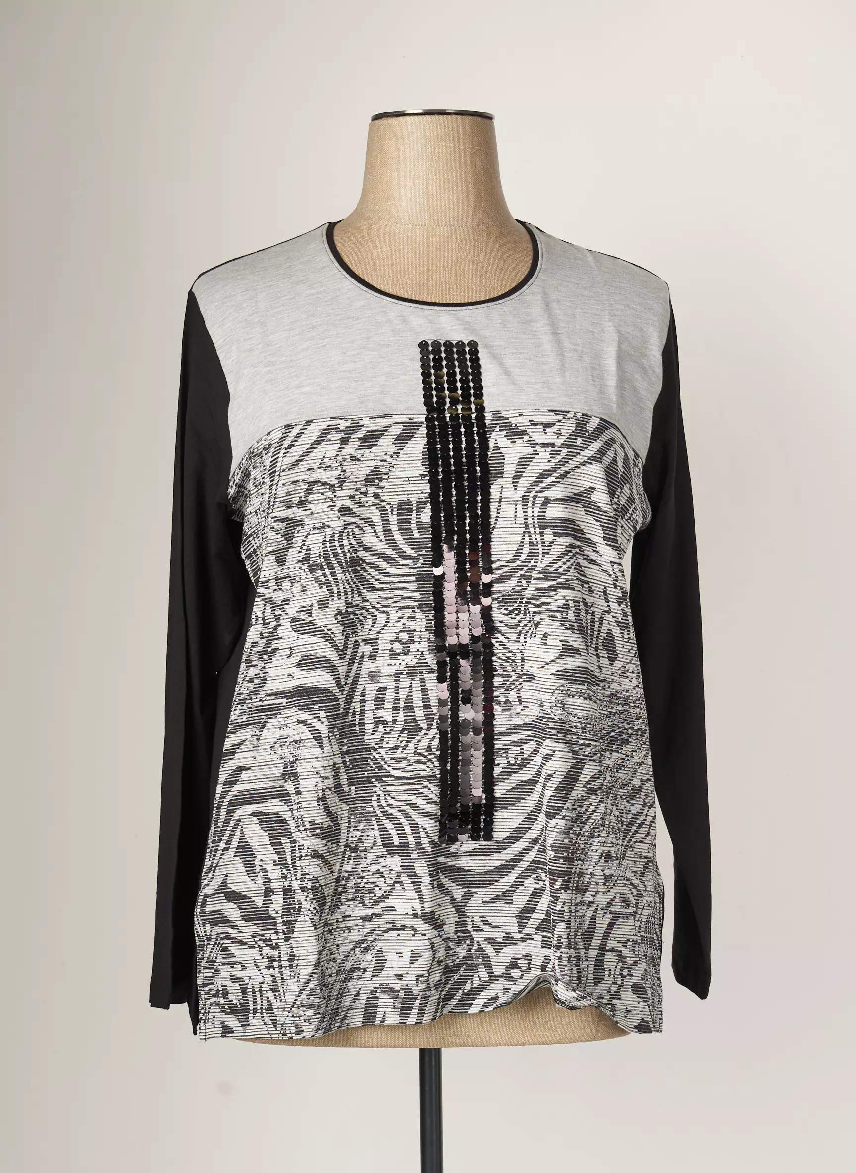 That S Me By Jagro Tops Femme couleur gris