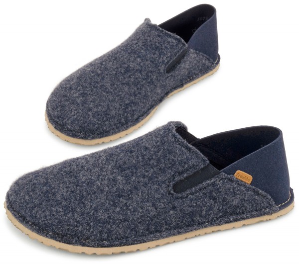 Froddo ~ Slip-On Wooly Hausschuh ~ Dark Blue