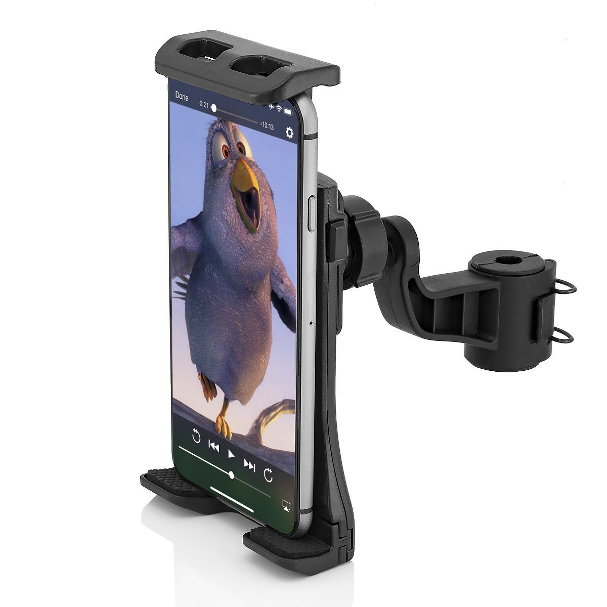 MidGard Universal Autositz-Kopfstützenhalterung für Tablet PC / Smartphone Tablet-Halterung