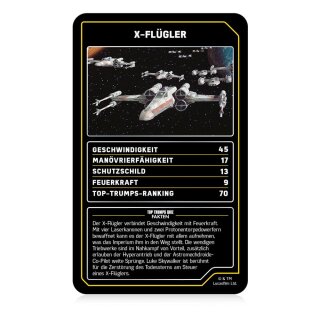 Top Trumps Quiz - Star Wars - Raumschiffe (DE)