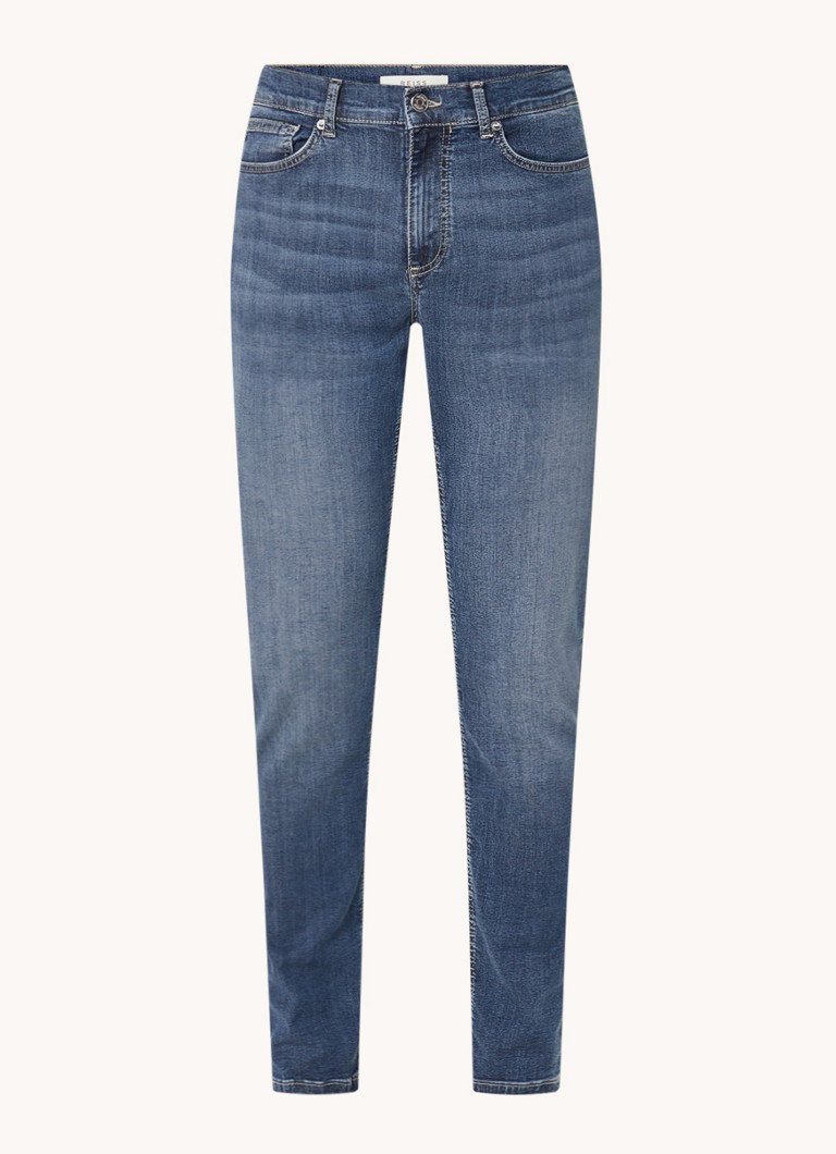 Calça jeans Reiss James slim fit com lavagem escura e elastano.