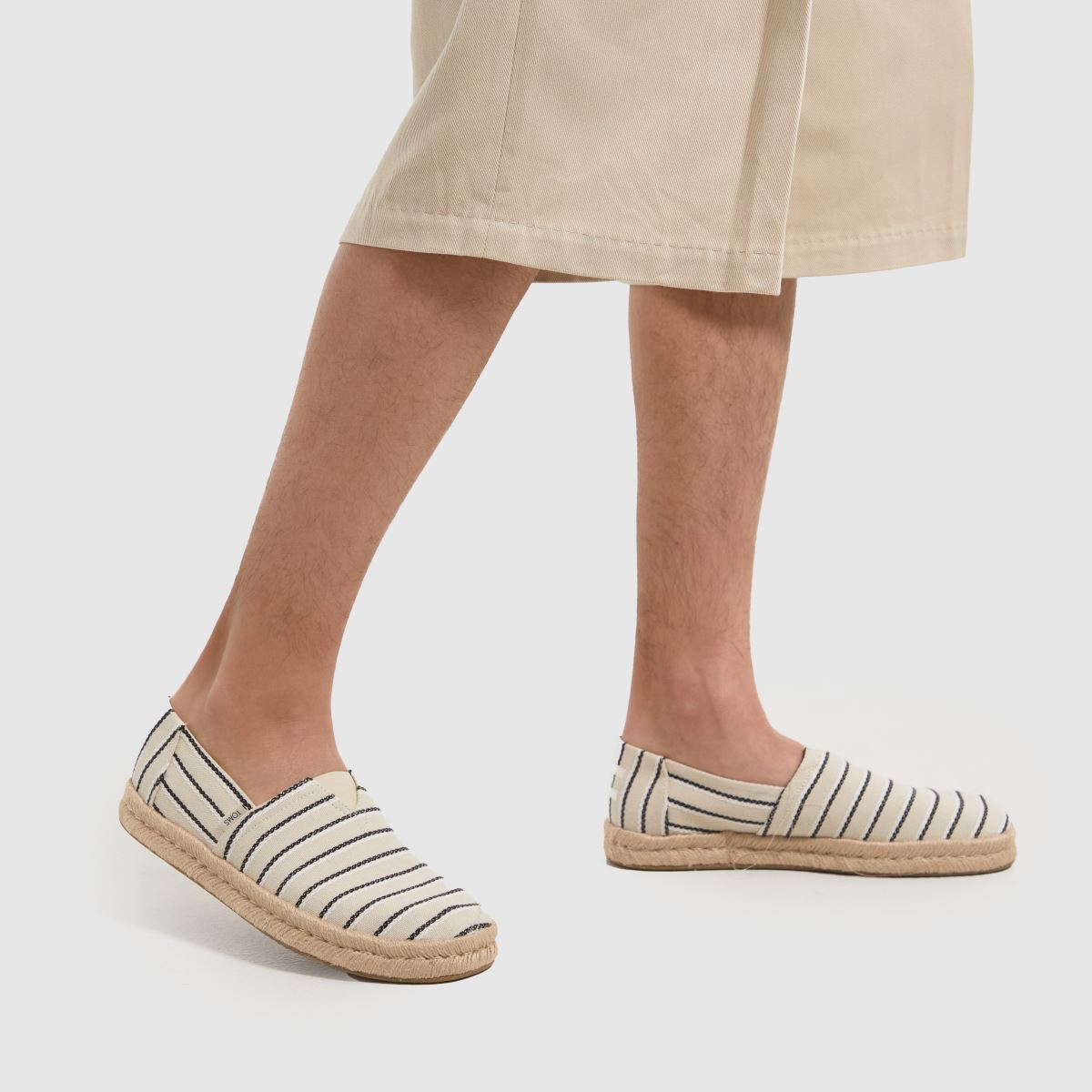 TOMS alpargata rope 2.0 cipő törtfehér multiszínű színben