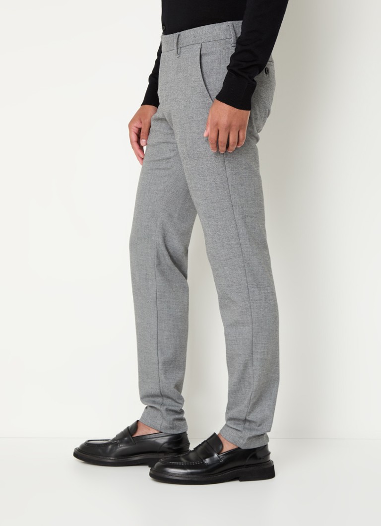Pantaloni Strelson slim fit cu buzunare laterale