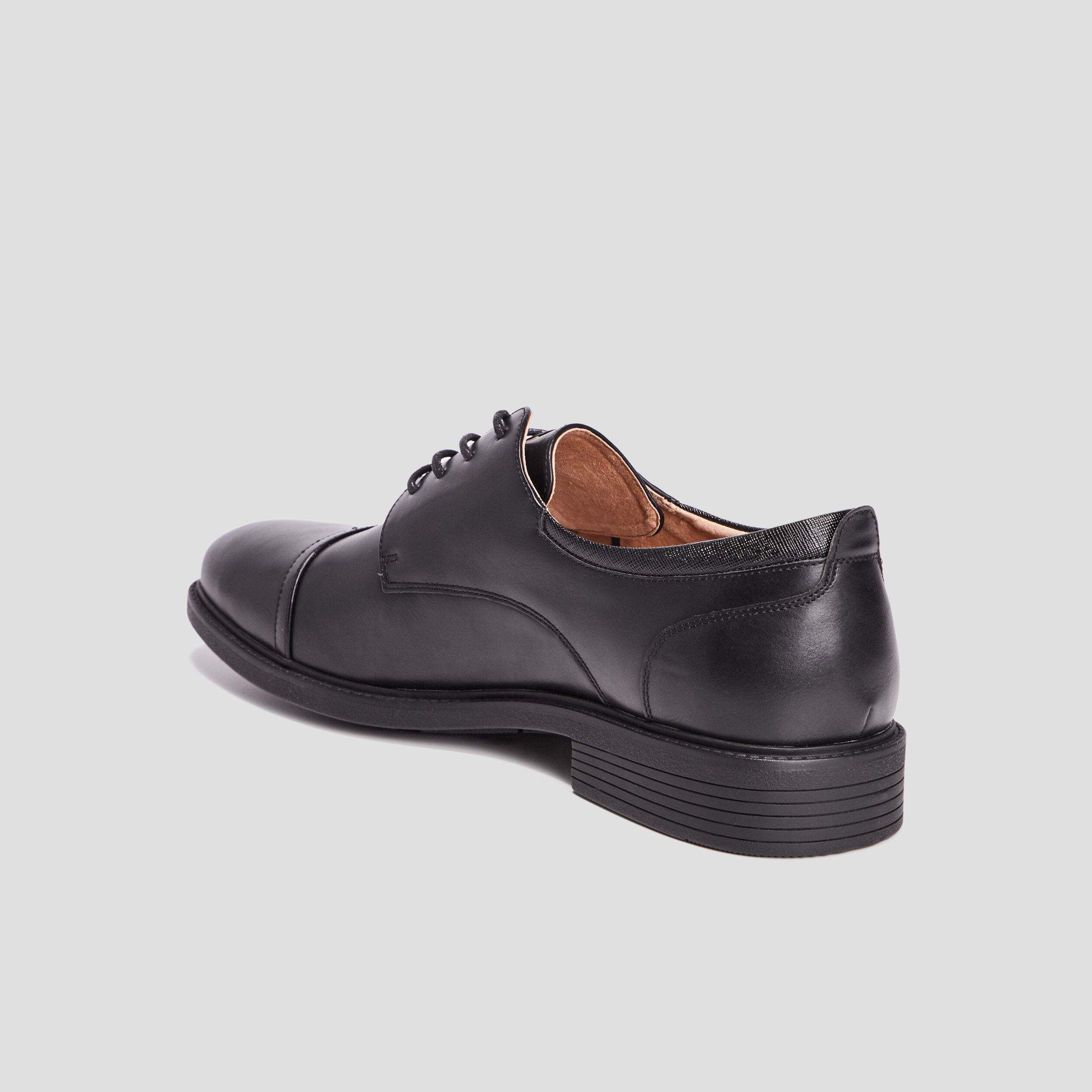 Derbies lacées noir homme | La Halle