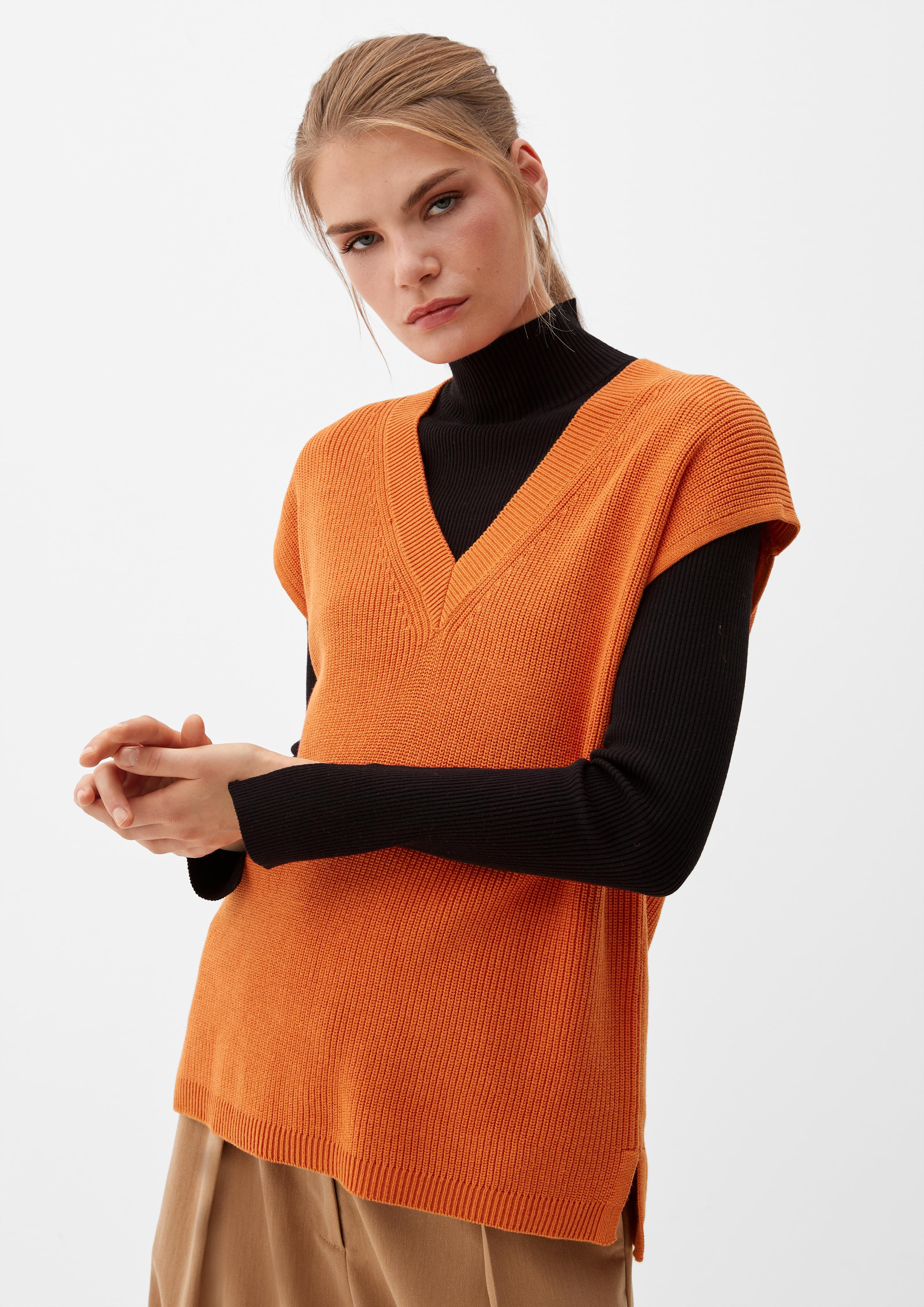 Strickpullunder mit V-Ausschnitt  2120694-2360