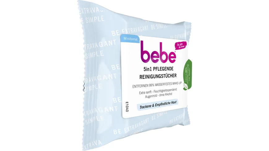 bebe 5in1 PFLEGENDE REINIGUNGSTÜCHER 7 Tücher