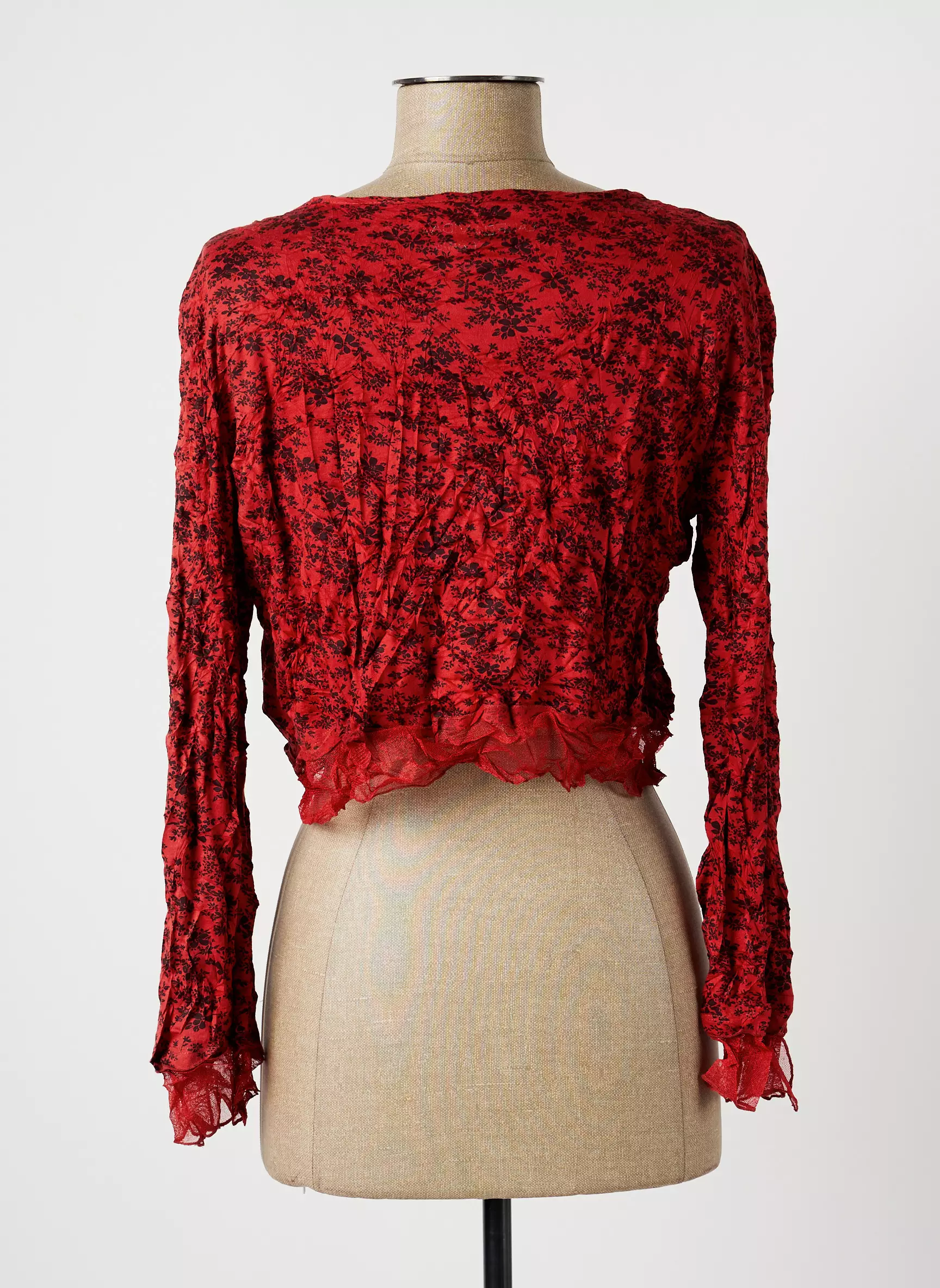 Lauren Vidal Vestecasual Femme couleur rouge