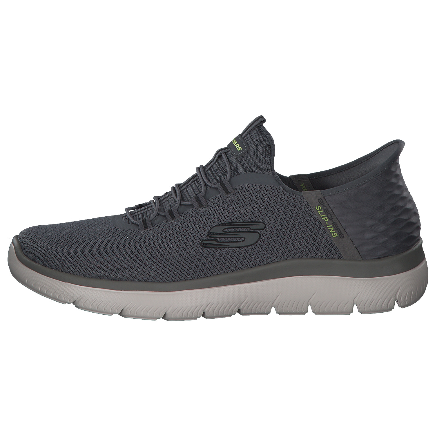 Skechers 232457, Slip-On-Sneaker, Herren, Grau