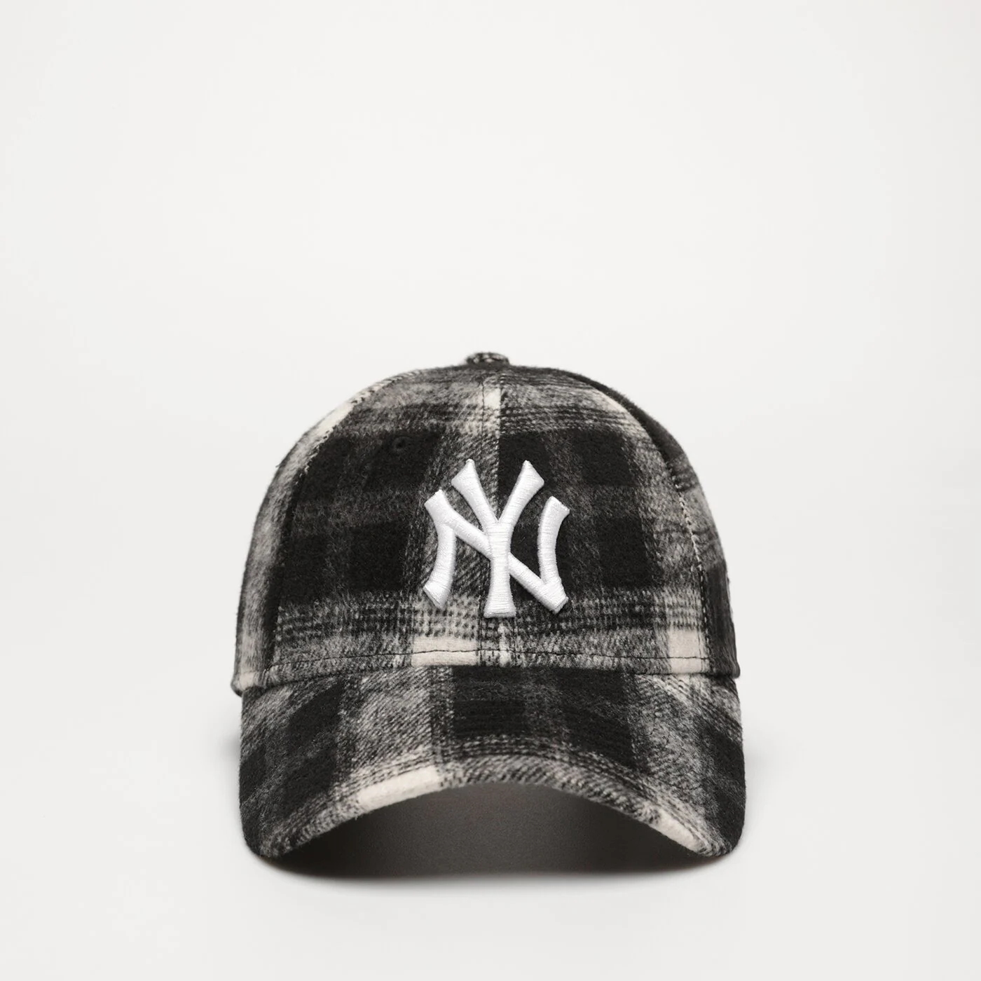 NEW ERA MÜTZE WMNS PLAID 940 NYY BLK NEW YORK YANKEES Schwarz
