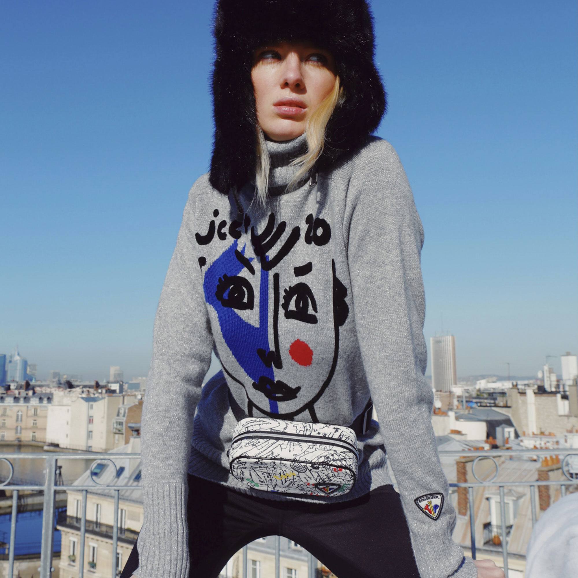 Pull long à col roulé Lynn JCC Femme