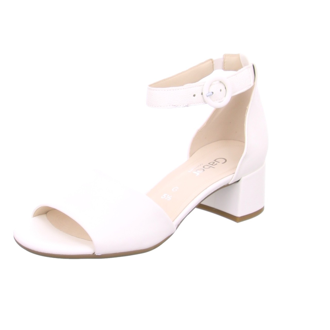 GABOR Klassische Sandalen weiss