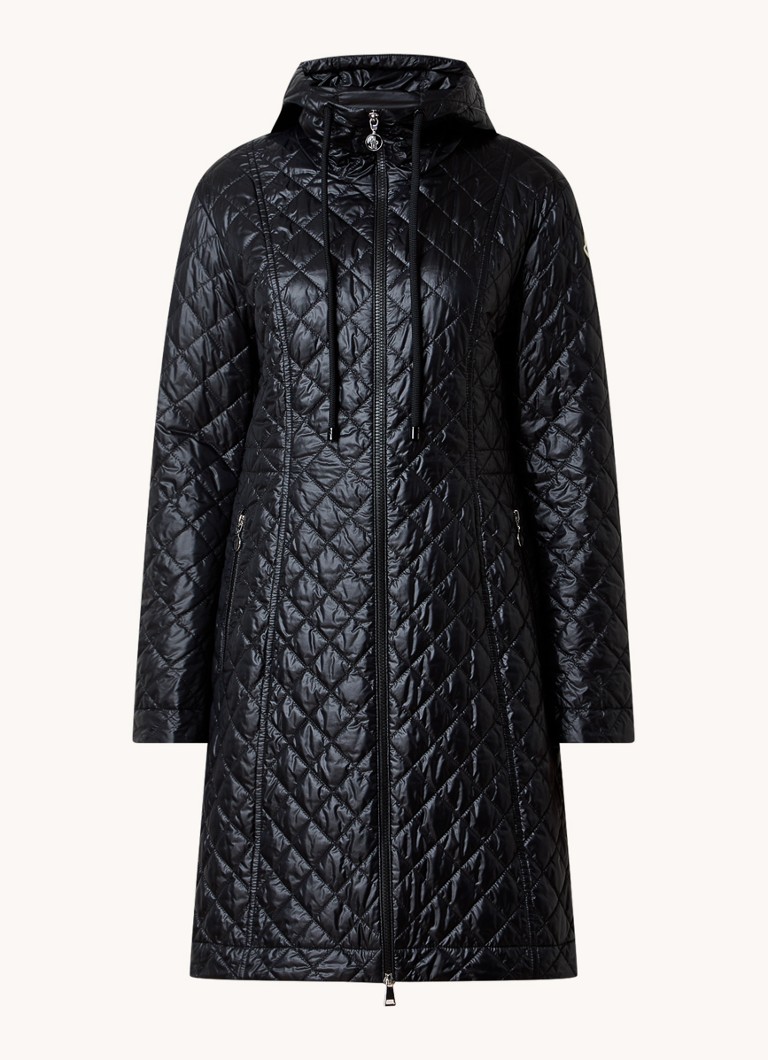 Giacca imbottita Moncler Bagnac con imbottitura in piuma e motivo trapuntato.