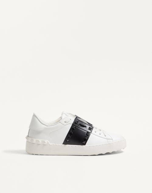 Baskets Rockstud Untitled en cuir de veau avec clous ton sur ton