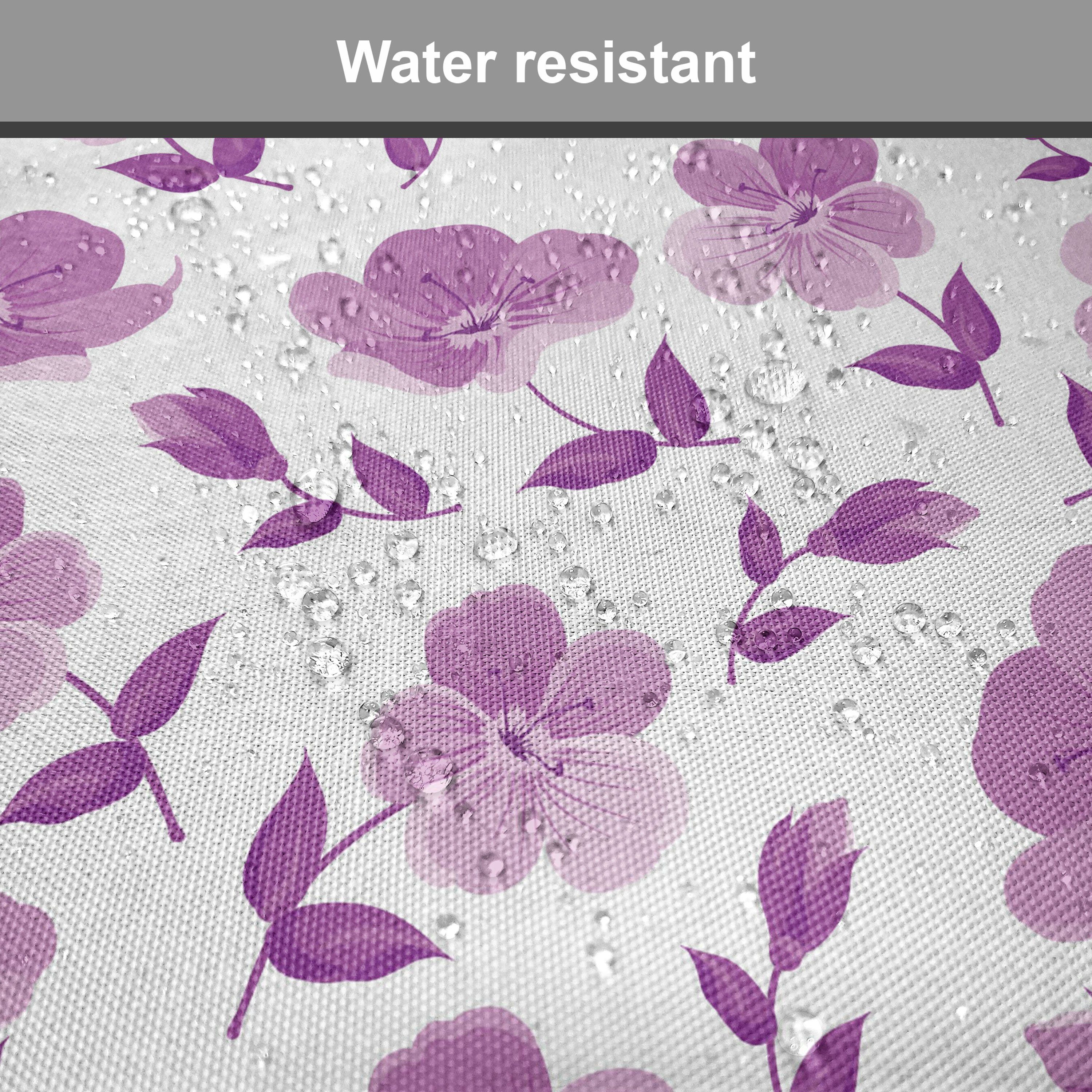 Abakuhaus Stuhlkissen Dekoratives wasserfestes Kissen mit Riemen für Küchensitze, Romantisch Blumenbraut Muster