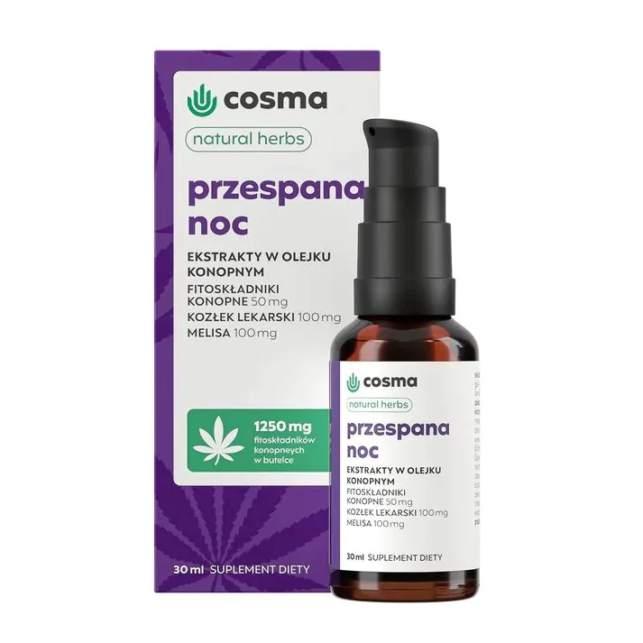 Cosma Cannabis Sov Gennem Natten Naturlig Urteolie