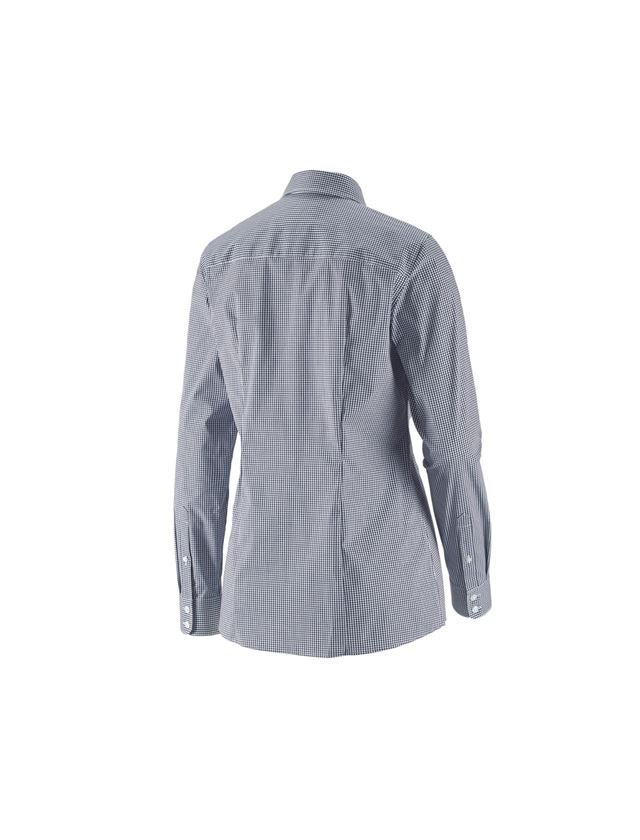 e.s. Business Bluse cotton stretch, Damen reg. fit