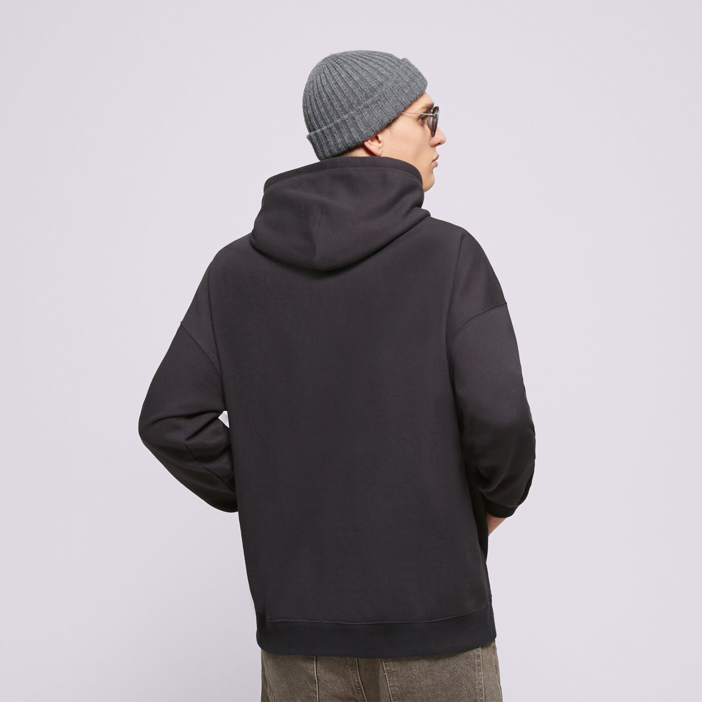 CHAMPION HOODIE HOODED SWEATSHIRT Schwarz