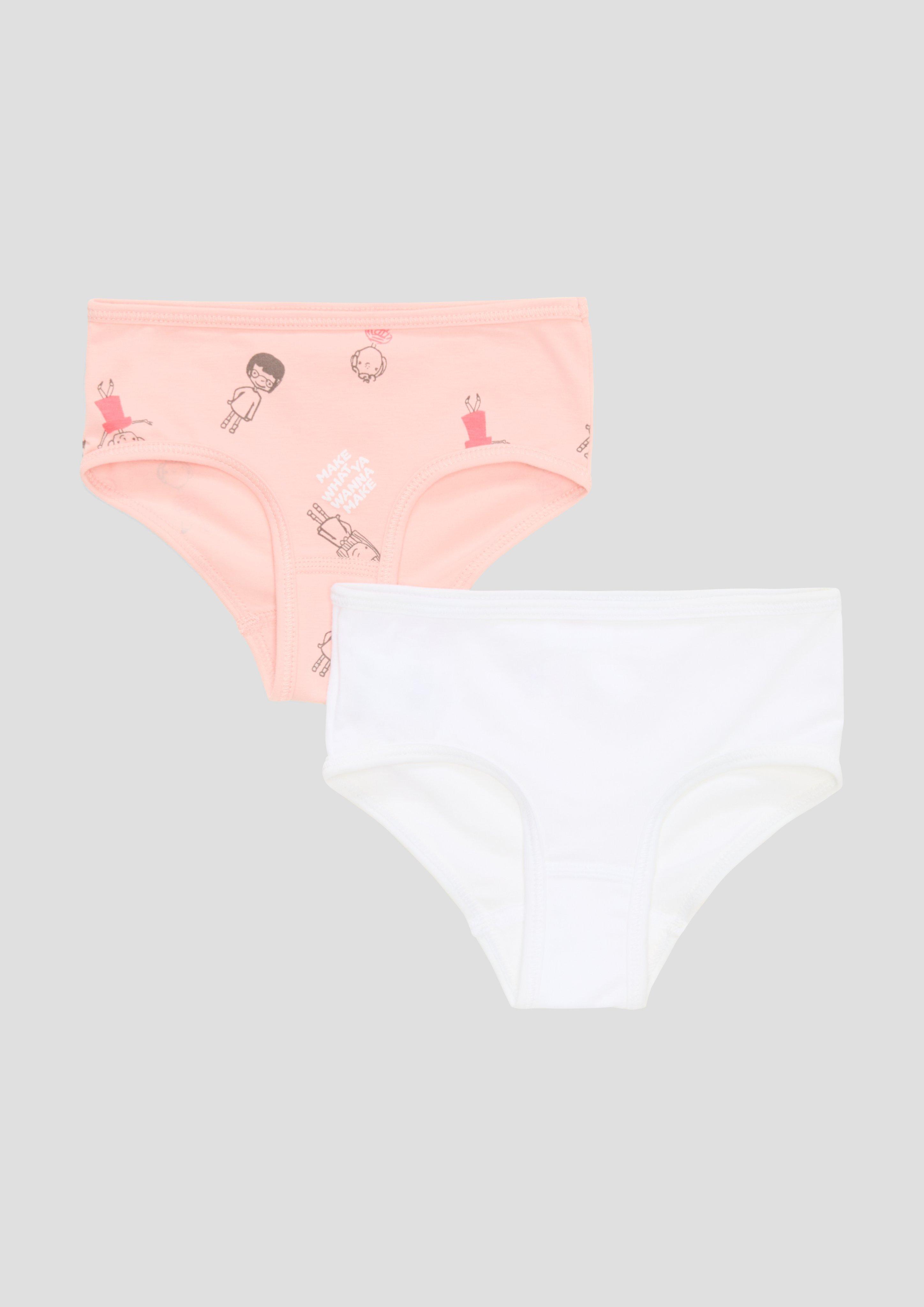 Doppelpack Slips aus Baumwollstretch  6009052-3043