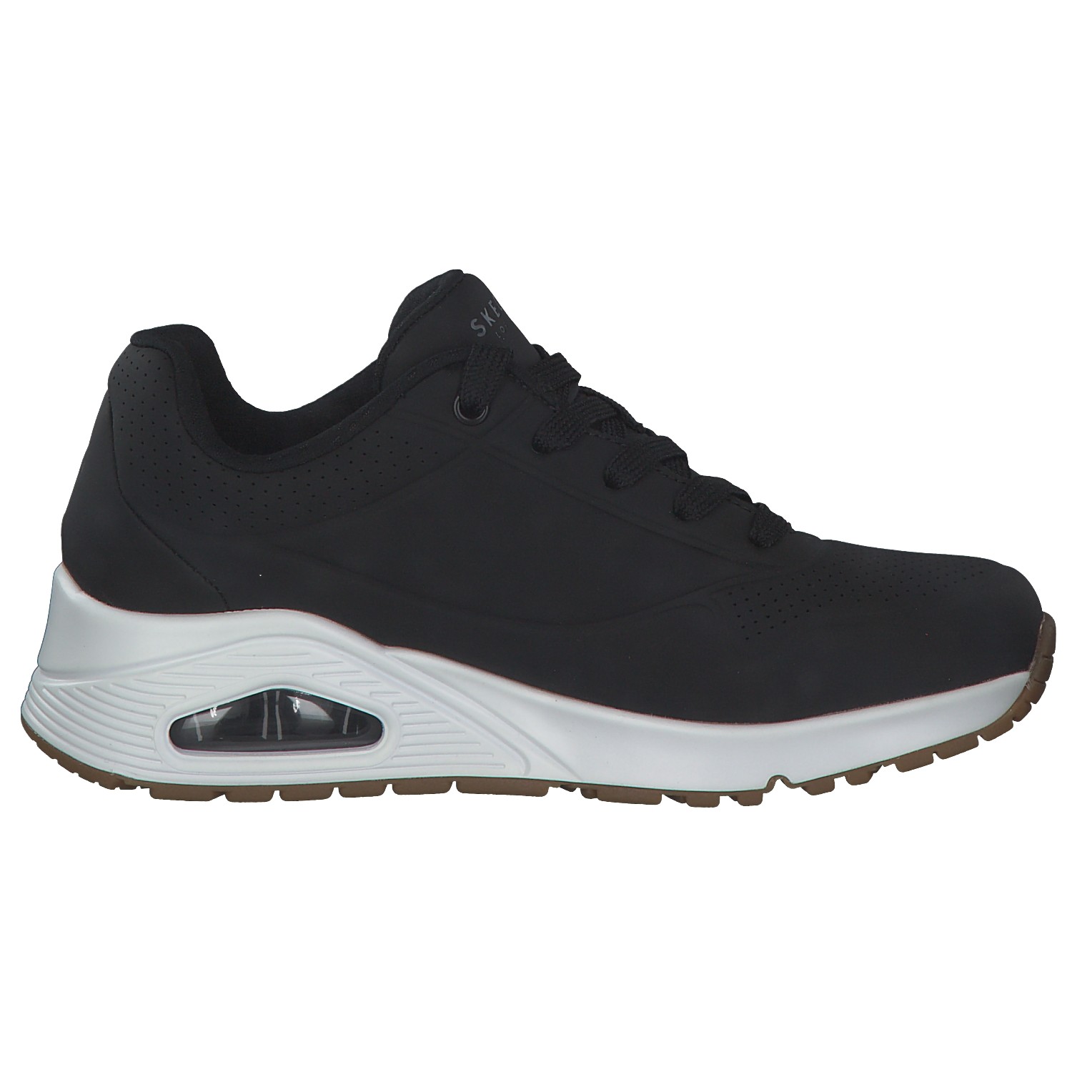 Skechers 73690, Sneakers Low, Damen, black/white