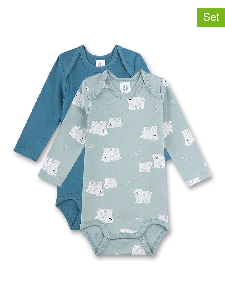 Sanetta 2er-Set: Bodys in Blau günstig kaufen