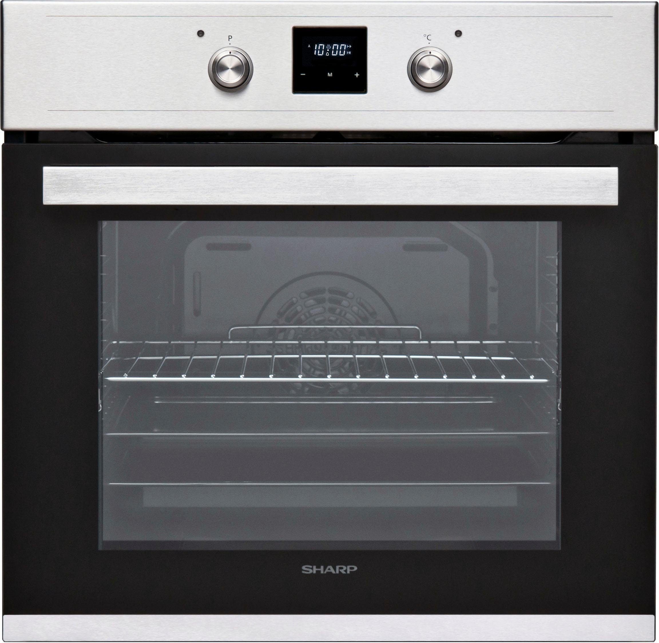 Sharp Einbaubackofen K-60D19IM1-EU, mit Vollauszug