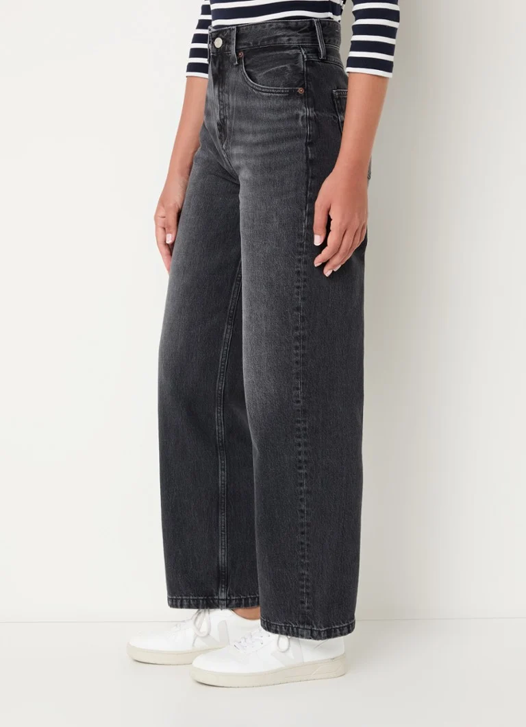 Tommy Hilfiger  High waist straight leg jeans met gekleurde wassing