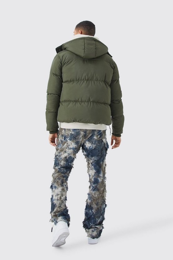 Kastiger Parka mit Utility-Taschen