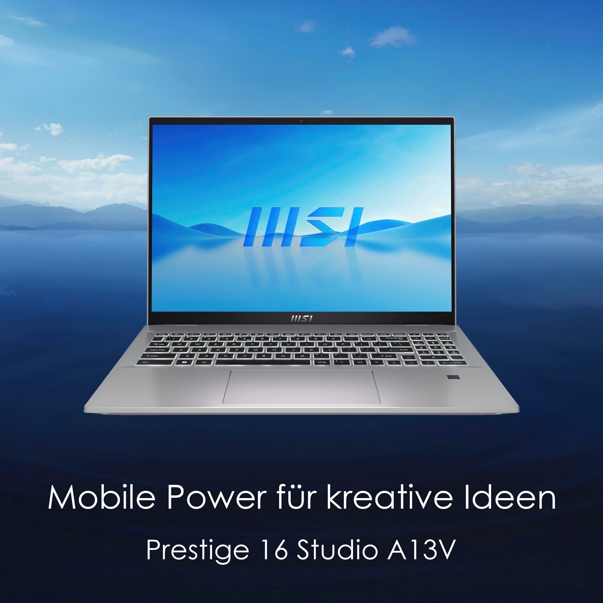 MSI Prestige 16 Studio A13VF-089 Gaming-Notebook (40,6 cm/16 Zoll, Intel Core i7 13700H, GeForce RTX 4060, 1000 GB SSD)