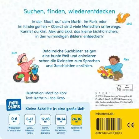 ministeps: Meine Welt ist kunterbunt