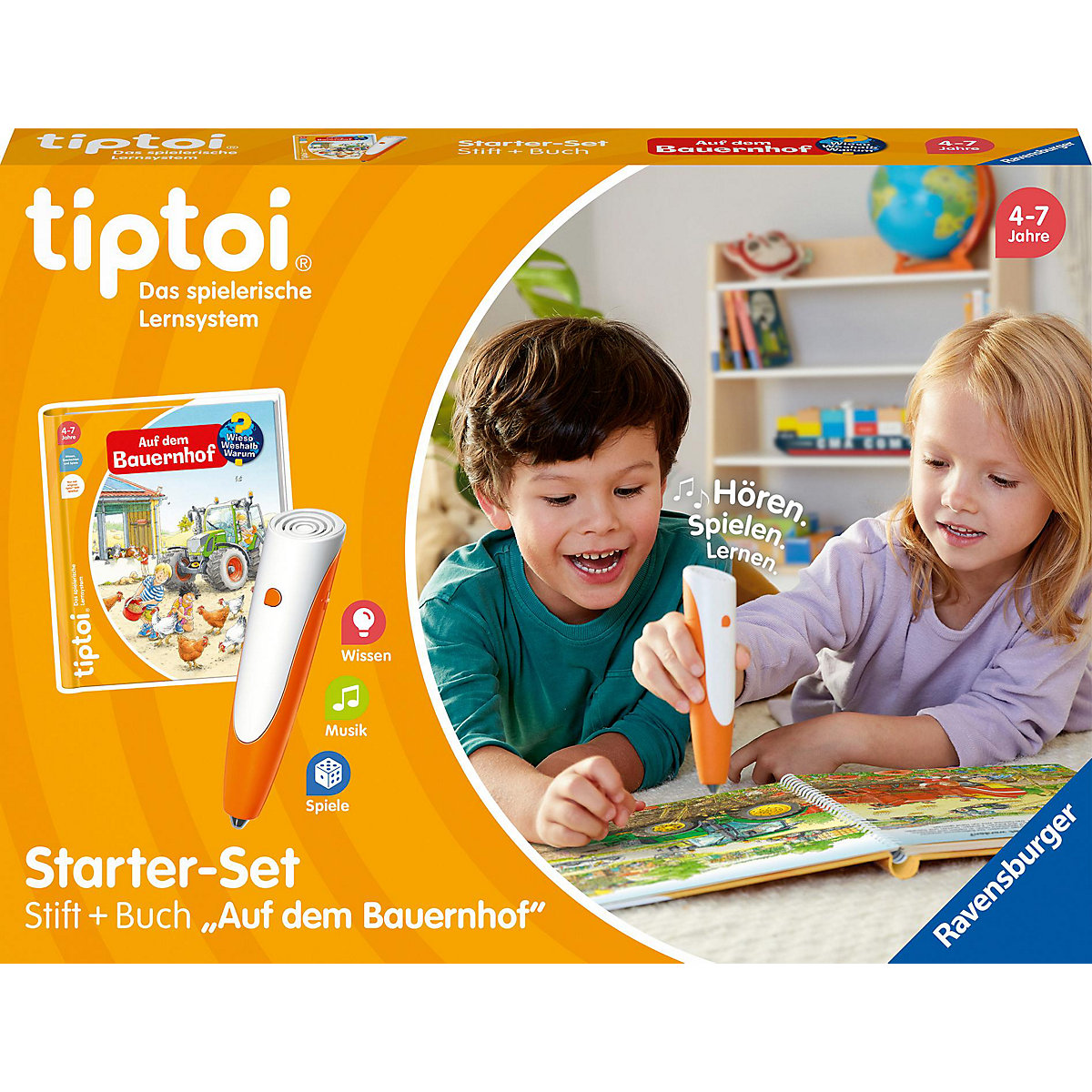 tiptoi® Starter-Set: Stift und Bauernhof-Buch