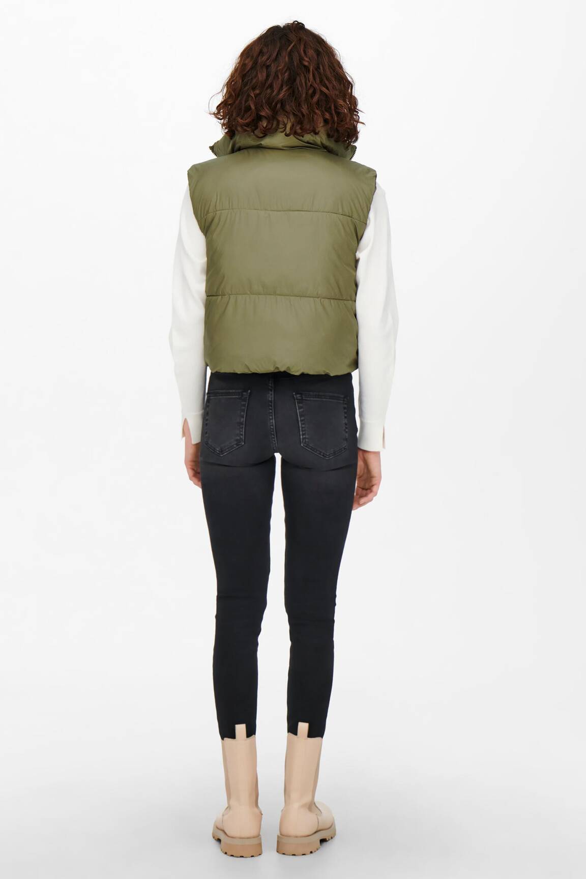 Only Doudounes Femme couleur vert