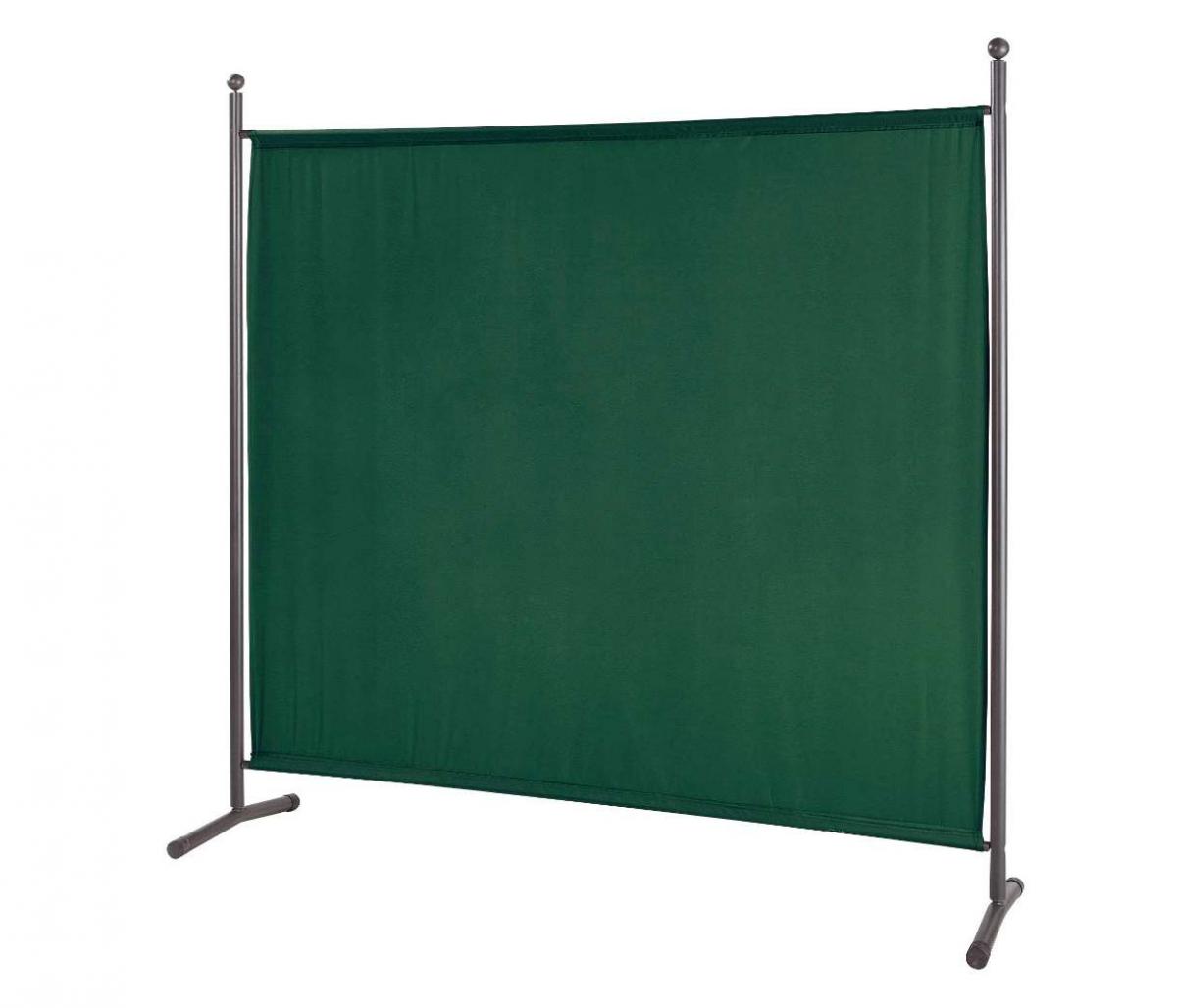 Grasekamp Stellwand 180 x 180 cm - Grün - Paravent Raumteiler Trennwand Sichtschutz