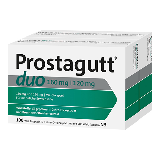 PROSTAGUTT duo 160 mg/120 mg Weichkapseln  200 St  Weichkapseln