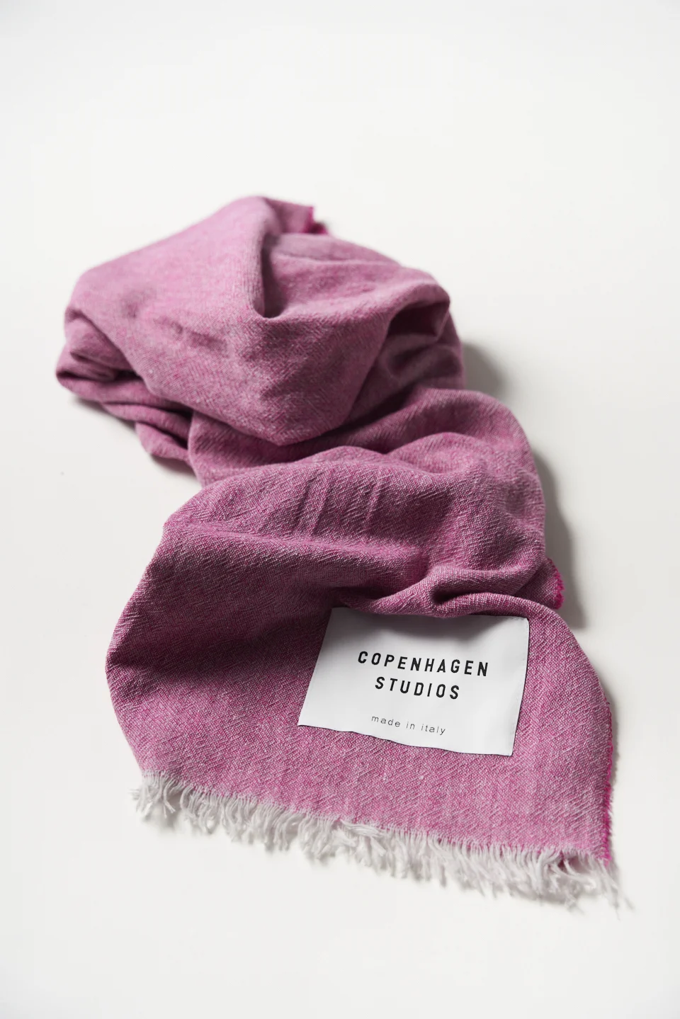 CPH SHAWL 8 cotton mix light grey/rose